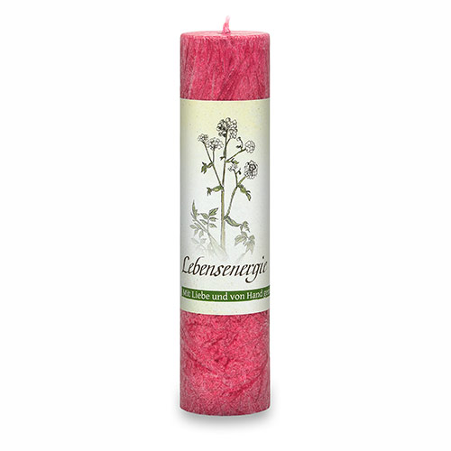 Heilkraeuterkerze - Lebensenergie