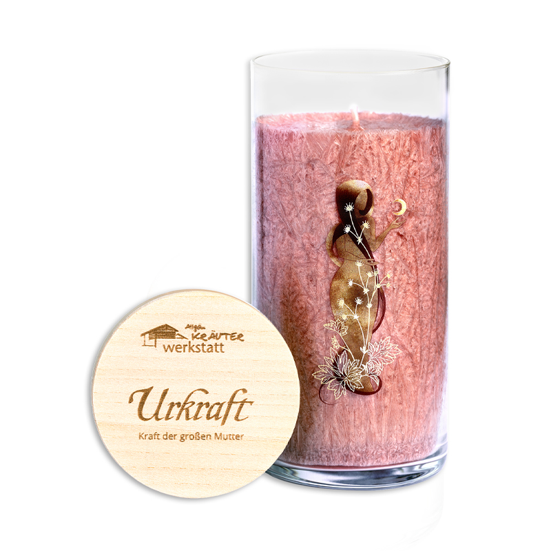 Kerze im Glas Urkraft