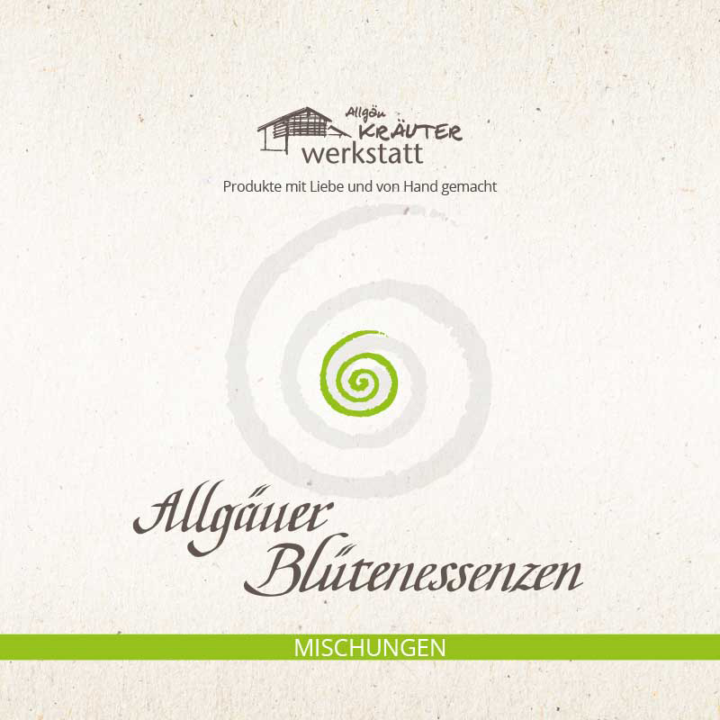Allgäuer Heilkräuter-Kerze - Jahresrad