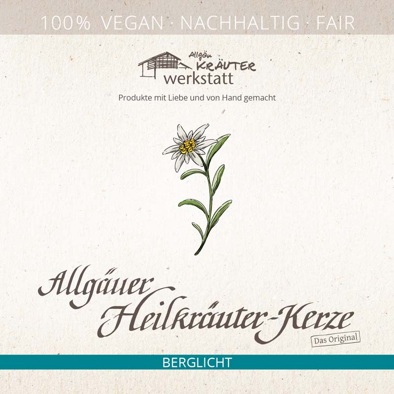 Naturkraft Heilkräuterkerzen