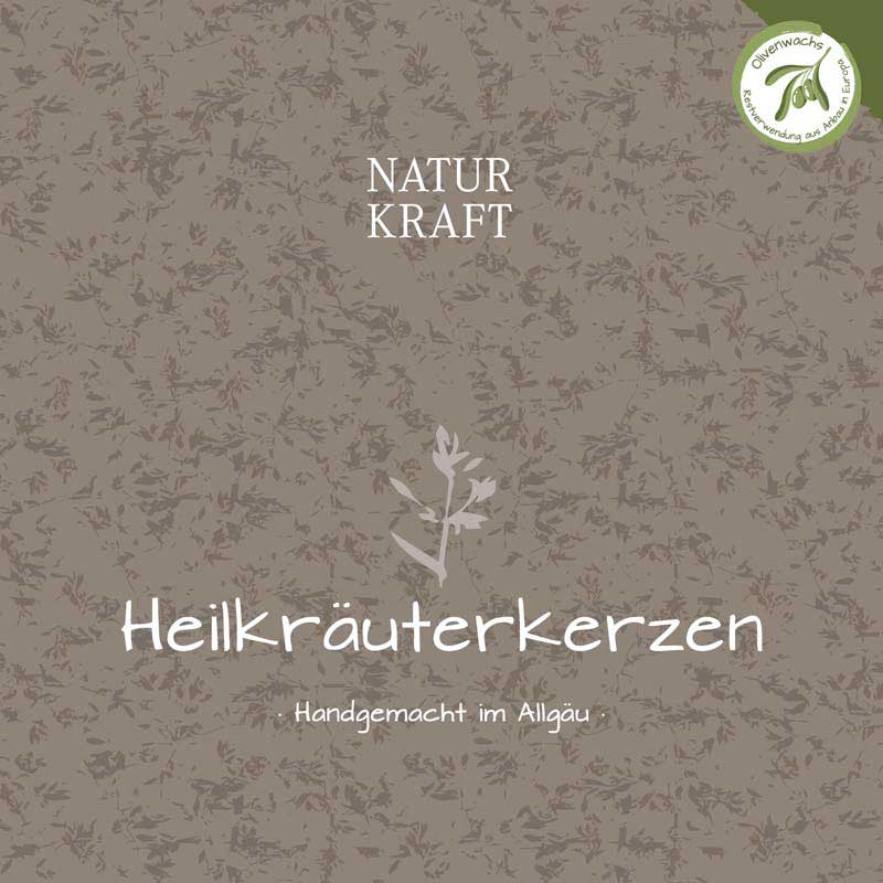 Naturkraft Heilkräuterkerzen